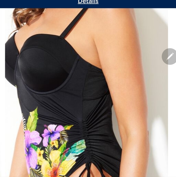 Bathing Suit - Swimsuits For All - Size 24 - Picture 2 of 5